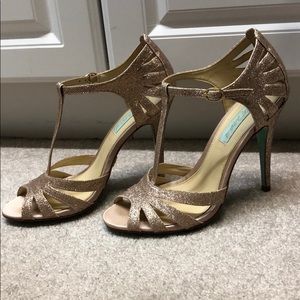 Betsy Johnson sparkly heels